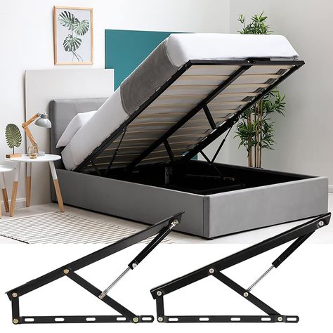 Hot-Sale Double Up Automatic Bed Lifting Lift Mechanism Lifter for Furniture https://m.alibaba.com/product/1600470958579/Hot-Sale-Double-Up-Automatic-Bed-Lifting.html?__sceneInfo={"cacheTime":"1800000","type":"appDetailShare"} Gas Lift Bed Storage, Lift Up Storage Bed, Storage Lift, Lift Storage Bed, Bedroom Beds, Bed Lifts, Tall Bed, Spring Bed, Box Bedroom