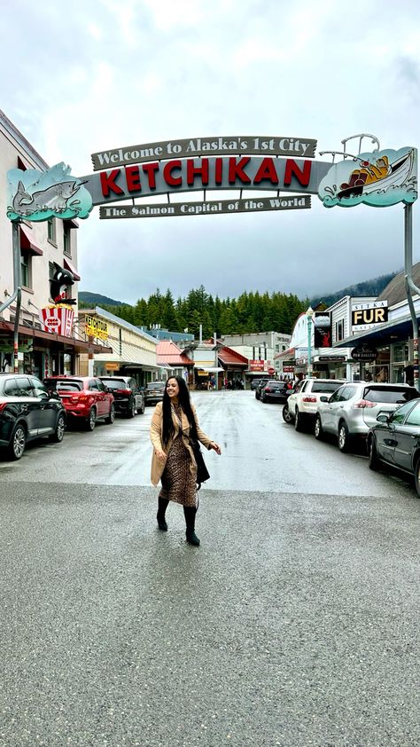 Alaska cruise trip  #alaska #travel #instagram #ketchikan #cruise #carnivalcruiseline Alaska Cruise Photo Ideas, Alaska Instagram Pics, Sitka Alaska Cruise Port, Alaska Excursions, Sitka Alaska, Skagway Alaska, Alaska Pictures, Alaska Adventures, Alaskan Cruise