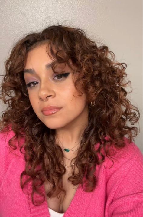 #fashion #aesthetic #curly #curlyhairstyles #curlyhaircare #curlyhairproducts #curls #curlygirlmethod #curlyhairroutine #curlyhair #curlywolfcut #wolfcut #layeredcurlyhair #layers #copper #copperhaircolor #redcurly #copperhairstyles #curlyhairtips #redcurlyhair #lorealhicolor #cutehair #curlyhaircuts #hairstyles #haircut #redhair #haircolor #cute #hot #layeredhair #cutehairstylesformediumhair #copperhairstyles Wolf Hair Curly Long, Unicorn Cut Curly Hair, Wolf Curly Haircut, Curly Long Wolf Cut, Curly Hair 3b, Wolf Cut Curly Hair 3a 3b, Long Wolf Cut Wavy/curly Hair, Cut Curly Hair, Super Curly Hair