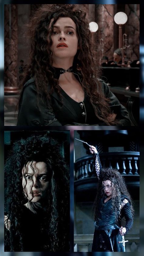 Bellatrix Lestrange Harry Potter Halloween costume idea 2022 Bellatrix Lestrange Costume, Harry Potter Kostüm, Harry Potter Bellatrix Lestrange, Costumes 2023, Harry Potter Halloween Costumes, Scary Halloween Costume, Halloween Costume Idea, Couple Costumes, Harry Potter Halloween