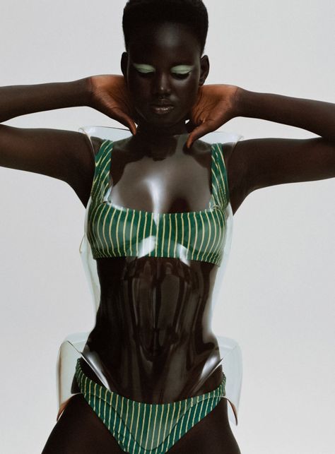 Nadine Ijewere, Henrik Purienne, Black Fashion Models, Vanity Fair Magazine, Campaign Shoot, Sports Magazine, Vs Swim, Vogue France, Colour Contrast