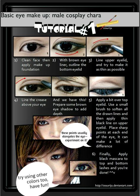 Cosplay eye makeup Cosplay Eye Makeup, Cosplay Hacks, Visual Kei Makeup, Cosplay Makeup Tutorial, Anime Eye Makeup, Diy Cosplay, Anime Makeup, Nose Contouring, Make Up Tutorial