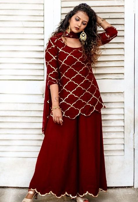 Top 71 Best Sharara Suit- Latest and Trending | ShaadiSaga Gharara Designs, Sharara Designs, Pakistani Dresses Casual, Kurti Designs Party Wear, Designer Party Wear Dresses, Stylish Party Dresses, Party Wear Indian Dresses, Dress Indian Style, Stylish Dresses For Girls