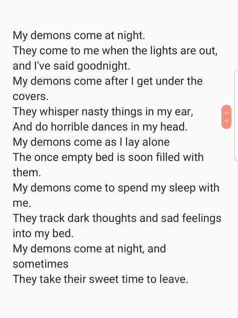 Inner Demons Inner Demons Quotes, Demons Quotes, Demon Quotes, My Inner Demons, Demonic Quotes, Theories About The Universe, Inner Demon, Inner Demons, Me Quotes