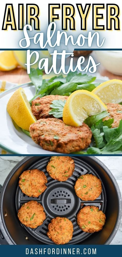 Salmon Patty Air Fryer Recipes, Canned Salmon Patties Air Fryer, Salmon Croquettes In Air Fryer, Canned Salmon Recipes Easy Dinners, Healthy Patties Recipe, Canned Salmon Recipes Air Fryer, Best Air Fryer Recipes Breakfast, Protein Fish Recipes, Salmon Croquettes Recipe Canned Easy