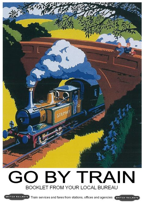 Go by Train. British Railways