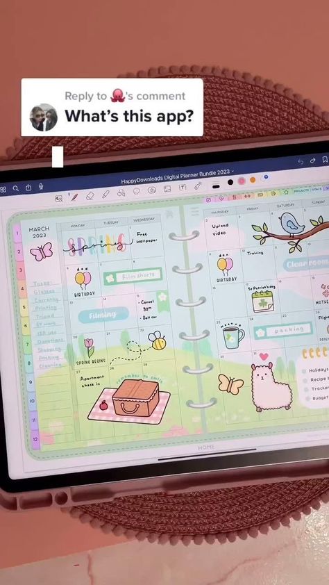 Top iPad App quarterlyplanner #routineplanner #mealplanner. Ipad Apps Organization, Planner Setup Ideas, Planners For Ipad, Digital Planner Ideas, Digital Planner For Ipad, Telegram App, Sticker App, Planner Apps, Ipad Essentials