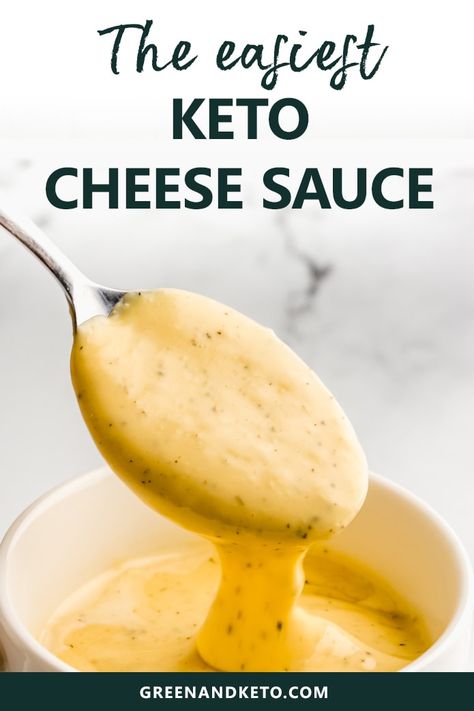 Keto Cheese Sauce For Cauliflower, Keto Cheese Sauce For Mac And Cheese, Keto Cheese Sauce Recipe, Keto Mac And Cheese Sauce, Keto Fry Sauce, Keto Sauce Recipes, Goat Cheese Keto Recipes, Keto Cheese Sauce For Broccoli, Carnivore Cheese Sauce