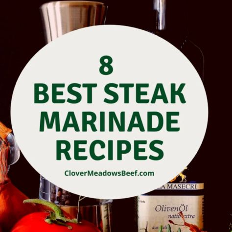 8 Easy Steak Marinade Recipes - Clover Meadows Beef Rump Steak Marinade, Good Steak Marinade, Mrs Balls Chutney, Easy Steak Marinade, Easy Steak Marinade Recipes, Skirt Steak Marinade, Steak Marinade Easy, Easy Gravy Recipe, Grass Fed Steak