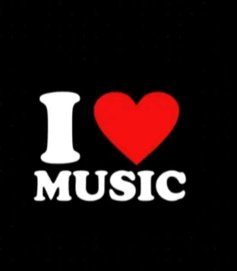 It's says I love music Music Y2k, Music Music, Love Music, I Love Music, Music Is, Music Is Life, Good Music, Profile Picture, I Love