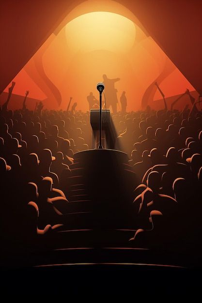 Stage Poster Design, Theater Background Design, Stage Illustration, Stage With Audience, Stage Illustration Theatre, Stage Concert Background, Bad Boy Style, Black Hd Wallpaper, 3d Poster