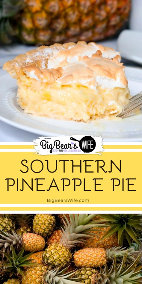 Pineapple Pie, Pineapple Dessert, Pineapple Dessert Recipes, Healthy Nutrition Plan, Pineapple Desserts, Pineapple Recipes, Food For Health, Pie In The Sky, How To Eat Healthy