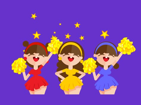 Cheers Cheerleader Gif, Animated Smiley Faces, Bunny Dance, Animated Clipart, Up Animation, Happy Wallpaper, Amazing Gifs, Happy Photos, Dancing Gif