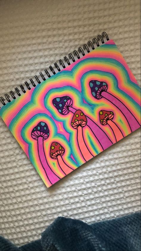 Trippy Drawing Ideas Easy Color, Trippy Illustration, Trippy Drawing Ideas Easy, Bedroom Art Painting, Nightmare Before Christmas Drawings, Trippy Drawings, Trippy Designs, Indie Drawings, Zen Doodle Art