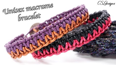 Knots Braids, Macrame Bracelet Tutorial, Macrame Bracelet Diy, Paracord Ideas, Macrame Tutorials, Wrap Ideas, Micro Macramé, Macrame Tutorial, Macrame Bracelet