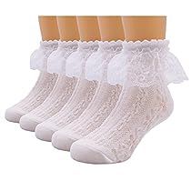 Lace Ankle Socks, Ruffle Socks, Frilly Socks, Ruffled Socks, Lace Socks, Princess Style, Dress Socks, Lace Ruffle, Lace Design