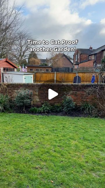 ProtectaPet on Instagram: "Yet another garden cat-proofed, ready for the cats to enjoy for years! 😻 #asmr #catproofgarden #catfence" Cat Proofing Backyard, Cat Proof Garden Fence, Cat Proof Backyard, Cat Friendly Garden, Animal Proof Garden, Cat Proof Garden, Cat Proof Fence, Cat Fencing, Cat Backyard