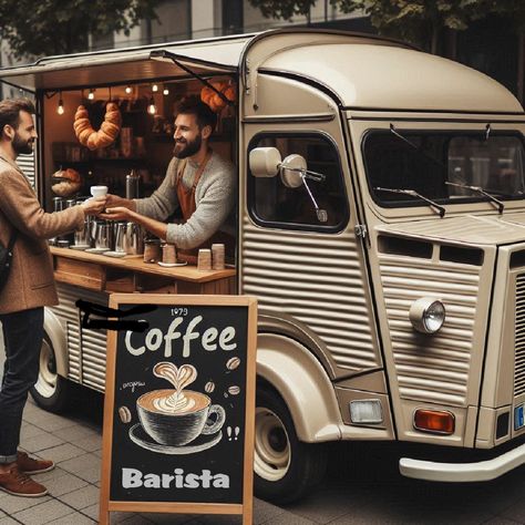 New Citroen HY Replica – A Nostalgic French Classic! 🇫🇷 Step back in time with this eye-catching coffee and catering pod, inspired by the iconic mid-20th century Citroen H van! With its retro charm, it does turn heads and attract customers, young and old alike. Whether you're brewing Espresso, baking Pizza, pouring Prosecco, or serving Gourmet Street Food, this spacious mobile kitchen has you covered. We offer custom fit-outs for Barista Bars, Pizzerias, Craft Beer Pods, Burger Bars, and mo... Burger Bars, Burger Van, Citroen H Van, Baking Pizza, Mobile Catering, Mobile Kitchen, Attract Customers, French Classic, Coffee Carts