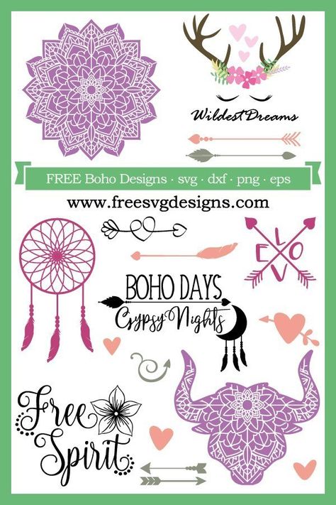 Boho Cricut Designs, Cricut Svg Images Free, Cricut Boho Projects, Boho Svg Free, Boho Cricut Projects, Free Cricut Downloads Svg, Free Png Files For Sublimation, Flower Svg Free, Svg Images Free