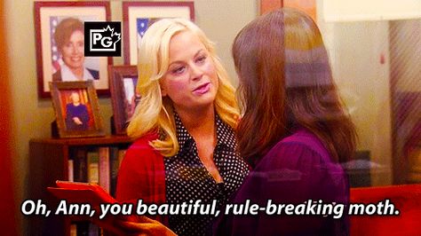 If you’ve ever seen Parks And Recreation, you know that Leslie Knope loves her best friend, Ann Perkins, so damn much. And she gives the absolute best, crazy compliments. | Someone Illustrated Leslie Knope's Compliments And They're Pretty Damn Cool Leslie Knope Compliments, Leslie Knope Quotes, Ann Perkins, Parks And Recs, Rashida Jones, Leslie Knope, Running Jokes, Terms Of Endearment, Running Humor