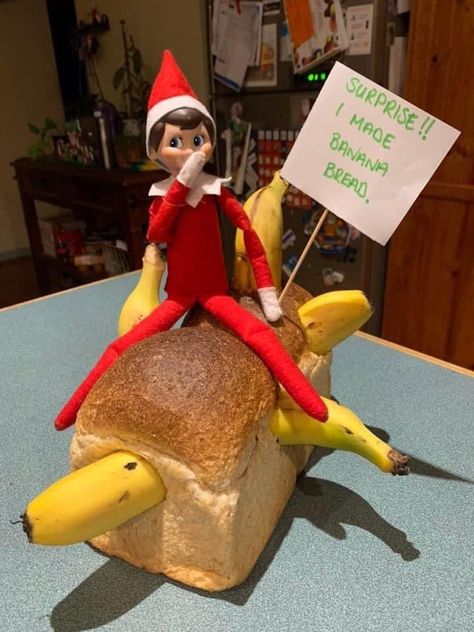 Elf On The Shelf Surprise Gift, Elf On The Shelf 5 Days Left, Elf 2023, Elf Is Back Ideas, Thanksgiving Napkin Folds, Simple Thanksgiving Table Decor, Elf Writing, Napkin Folding Ideas, Funny Elf On The Shelf