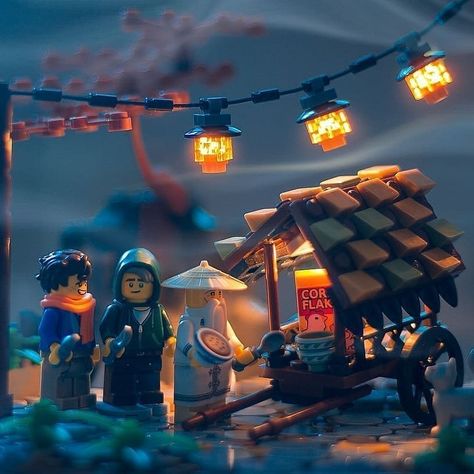 The Best Lego Content! on Instagram: “Time for dinner! 🥣 Double tap! ♥️♥️ - Credits to --------------> @afol_designer! - #lego #legostagram #legos #legophotography #legoland…” Lego Scenes, Lego Ninjago Minifigures, Lego Watch, Lego Stickers, Last Dinner, Lego Diy, Lego Robot, Lego Photo, Lego Minifigs