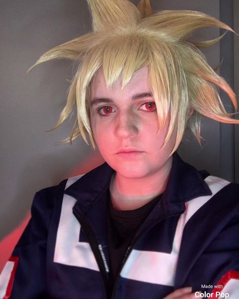 My Hero Funny, Mha Cringe Cosplay, Mha Cosplay Cringe, Funny Mha Cosplay, Bakugo Realistic, Lainey Core, All Mha Characters, Black Bakugou, Mha Cringe