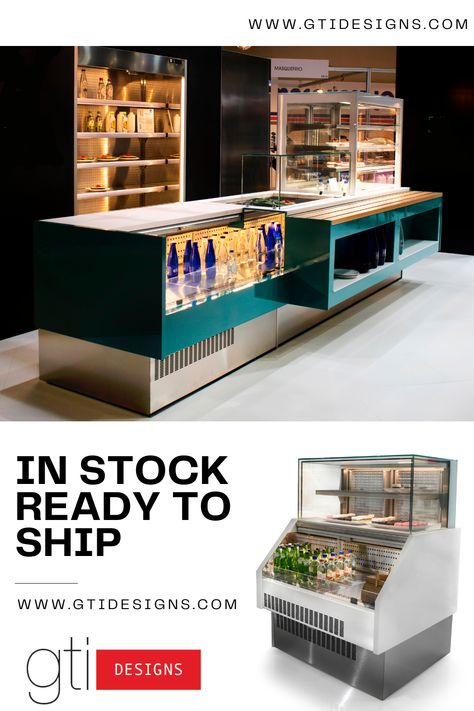 Custom Display Case, Service Counter, Retail Displays, Custom Displays, Shelving Units, Display Cases, Food Display, Food Court, European Design