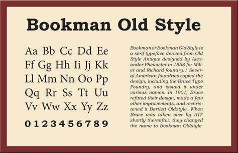 bookman old style Bookman Old Style Font, Old Style Typography, Bookman Font, Old Style Font, Historical Fonts, Old Fashioned Fonts, Font Poster, Poster Fonts, Font Combinations