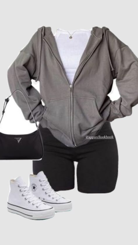 Cute Nike Outfits, Stylish Summer Outfits, Dress Homecoming, Trendy Outfits For Teens, Outfit Inspo Casual, Cute Lazy Day Outfits, Outfits With Converse, White Converse, Simple Trendy Outfits