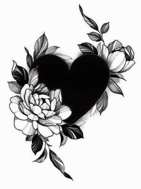 Coverup Tattoo Ideas Back Of Neck, Heart Tattoo Cover Ups, Black Tattoo Ideas Cover Up, Women Chest Tattoo Cover Up, Easy Tattoo Cover Up Ideas, Dark Tattoos For Cover Ups, Flower Cover Up Tattoo Before And After, Cover Up Ideas Tattoo For Women, Cover Up Tattoo Ideas Female For Women