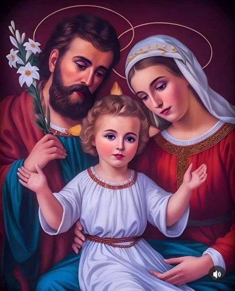 Holy Family Images, Mother Mary Wallpaper, Sf Wallpaper, Jesus And Mary, Jesus Mary And Joseph, Galaxy Wallpaper Iphone, Bedroom Door Design, Jesus And Mary Pictures, Catholic Images