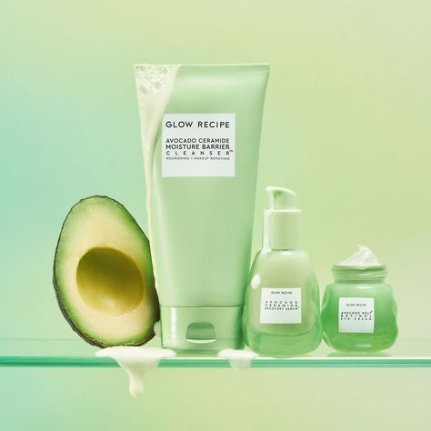 Glow Recipe Avocado, Avocado Oil Skin, Avocado Skincare, Opi Nail Polish Colors, Gentle Face Wash, Glow Recipe, Hydrating Cleanser, Hair Care Brands, Daily Makeup