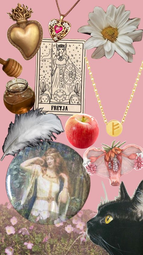 #freyja #norsepagan Freyja Aesthetic, Norse Pagan, Art