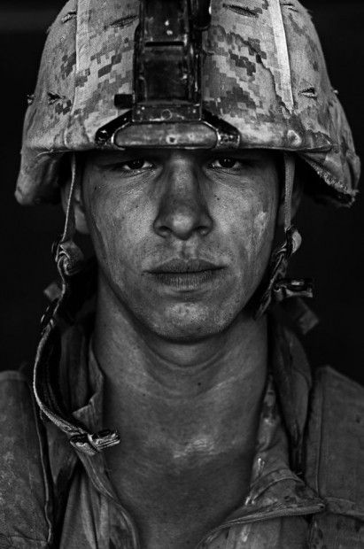 Photography by David Douglas German Soldier, A Soldier, Military Outfit, National Portrait Gallery, American Soldiers, Foto Art, Human Face, Black And White Portraits, Portrait Gallery