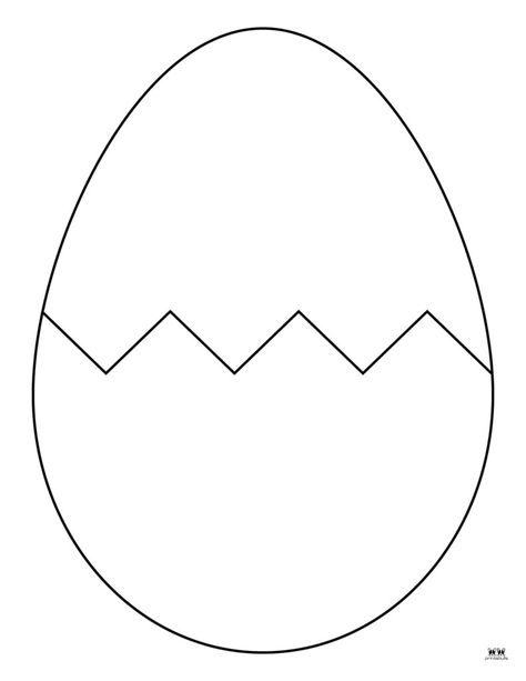 Easter Egg Coloring Pages _ Templates-6 Egg Pattern Template, Blank Egg Printable, Egg Coloring Sheet, Free Egg Template Printable, Cracked Egg Template, Blank Easter Egg Template Free Printable, Egg Drawing Art, Egg Printable Template, Easter Egg Templates Free Printables