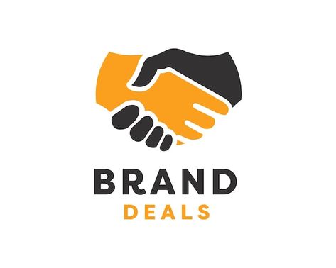 Handshake logo. two hands make a deal lo... | Premium Vector #Freepik #vector #background #logo #business #abstract Tp Logo, Handshake Logo, Trust Logo, Unity Logo, Strong Font, Youtube Banner Template, Consulting Logo, Hand Logo, Symbol Design