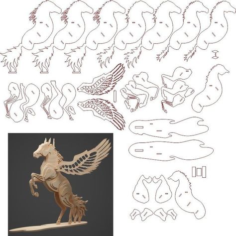 Wood Craft Patterns, Idee Cricut, Paper Cutout Art, Laser Cut Wood Crafts, Instruções Origami, Laser Engraved Ideas, Laser Art, Cardboard Art, 3d Paper Crafts