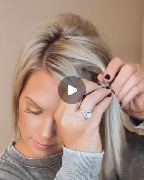 Ways To Style Lob Haircut, Quick Easy Shoulder Length Hairstyles, Short Hair Volume Hacks, Medium Hair Styles Tutorials, Easy Fancy Hairstyles For Short Hair, 3rd Day Hairstyles For Work, Easy Up Do Hairstyles For Medium Hair, Hairstyle Out Of Face, Med Hair Styles For Women