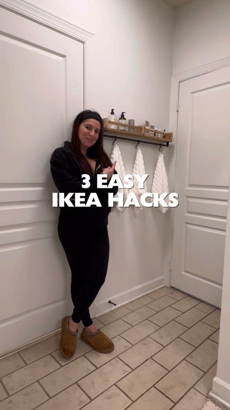 SHAYNA ALNWICK | Did you know these were multi-purpose?! 🤯 I love these @ikea spice racks because they have sooo many uses and they’re solid wood! You can … | Instagram Spice Rack Ikea Hack, Ikea Spice Rack Hack, Easy Ikea Hacks, Ikea Spice Rack, Ikea Products, Easy Ikea Hack, Ikea Decor, Spice Racks, Ikea Furniture Hacks