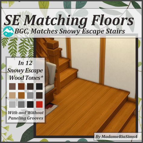 Snowy Escape Matching Floors (BGC) | MadameRia on Patreon Sims 4 Maxis Match Flooring, Sims 4 Carpet Cc Maxis Match, Ts4 Snowy Escape Cc, Sims 4 Floor Maxis Match, Snowy Escape Cc, Sims 4 Flooring, Sims 4 Snowy Escape Cc, Sims 4 Floor, Snowy Escape