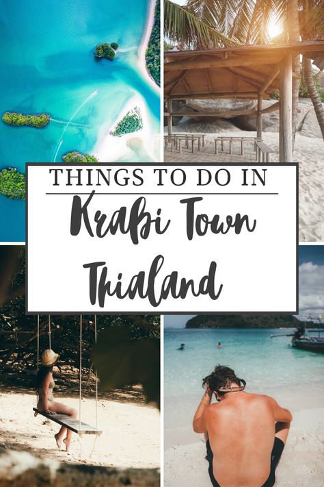 Here you will find all the best things to do in Krabi Thailand ! Krabi Town Thailand, Krabi Town, Thailand Adventure, Krabi Thailand, Thailand Hotel, Move Abroad, Beaches In The World, Abbey Road, Dream Places