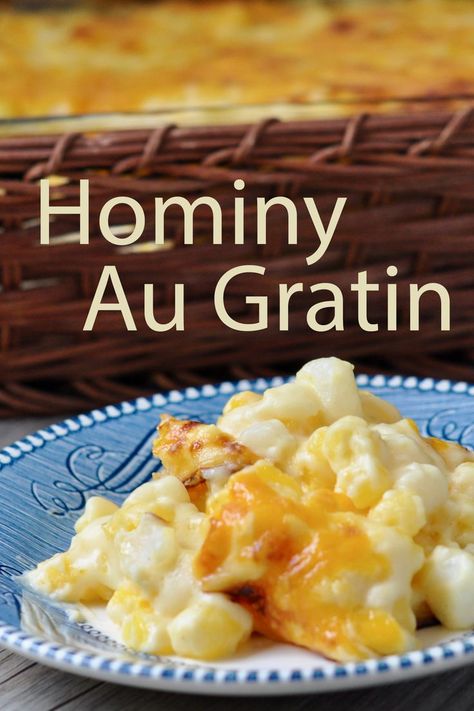 Hominy Casserole, Hominy Recipes, Baking Dish Set, Corn Dishes, Lake Food Ideas, Summer Corn, Lake Food, Corn Recipes, Corn Salad