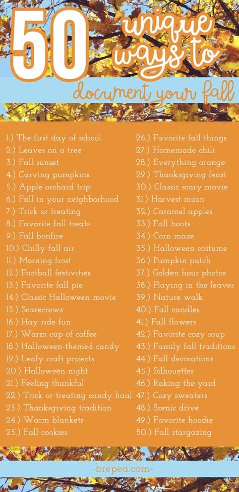 Fall Photo Challenge, Photo Bucket List, 30 Bucket List, Fall Bonfire, Fall Pies, Photo A Day Challenge, Fun Fall Activities, Fall Things, Fall Bucket List