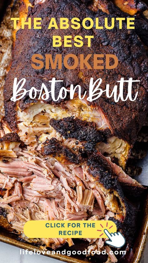 Grilled Boston Pork Roast, Pit Boss Pulled Pork Recipe, Boston Button Recipes Pit Boss, Best Boston Button Recipes, Smoked Boston Pork Roast, Boston Button Recipes Pellet Smoker, Smoked Boston Button Recipe Electric Smoker, Smoker Christmas Recipes, Smoked Boston But Sides