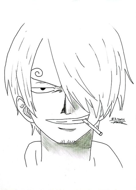 Drawing Sanji From One Piece Anime Drawing With Pencil, Naruto Drawings Easy, Drawing With Pencil, Pencil Tutorial, Anime Drawing Sketches, Naruto Sketch Drawing, Easy Love Drawings, Best Anime Drawings, Anime Drawing Books