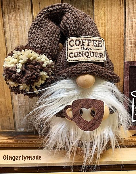 Coffee Gnome, Cocktail Decoration, Divorce Gift, Acorn Crafts, Gnomes Diy, Scandinavian Gnomes, Lemon Decor, Gnome Christmas, Easter Bunny Decorations