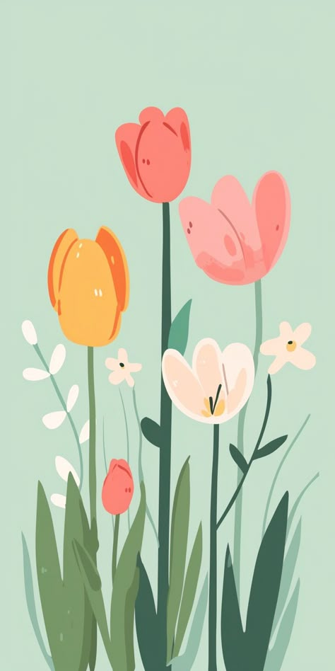 Spring Phone Wallpapers, Coastal Background, Frühling Wallpaper, Wallpaper Beach, Coastal Wallpaper, Floral Wallpaper Iphone, Simple Phone Wallpapers, Spring Wallpaper, Cute Patterns Wallpaper