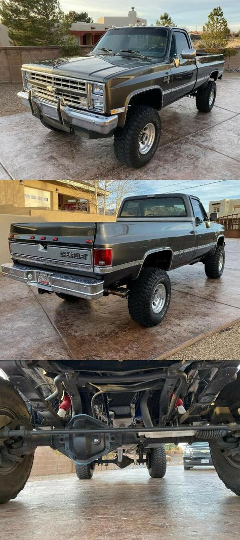 restored 1987 Chevrolet C/K Pickup 3500 K30 4×4 1987 Chevy Silverado 4x4, Truck Accessories Chevy, K10 Chevy, 1987 Chevy Silverado, Vintage Trucks For Sale, Chevy Trucks For Sale, Jeep Pickup Truck, Chevy Vehicles, American Pickup Trucks