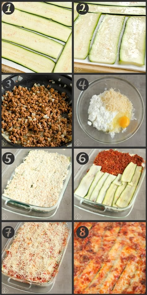 Keto Lasagne, Lasagna With Zucchini, Lasagna With Zucchini Noodles, Keto Quiche, Plats Healthy, Keto Lasagna, Zucchini Casserole, Keto Pancakes, Healthy Keto